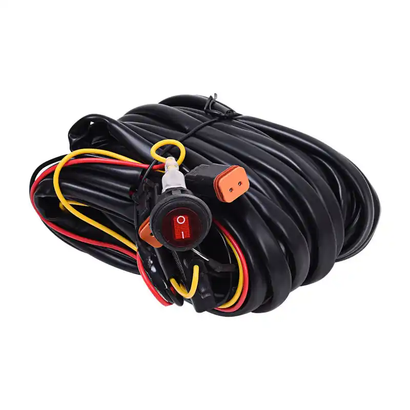 KC HiLiTES Wiring Harness for (2) Lights w/2-Pin Deutsch Connectors (110w Max Total) Weekend Sale