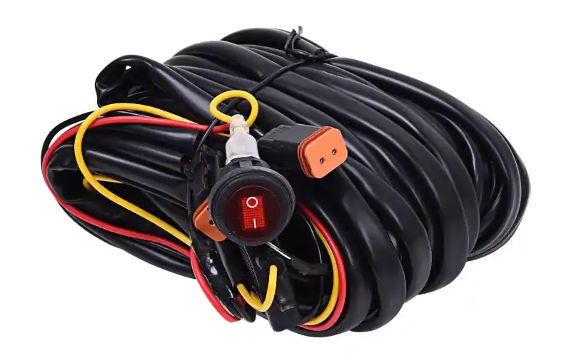 Last Chance KC HiLiTES Wiring Harness for (2) Backup/Reverse Lights w/2-Pin Deutsch Connectors (110w Max Total)