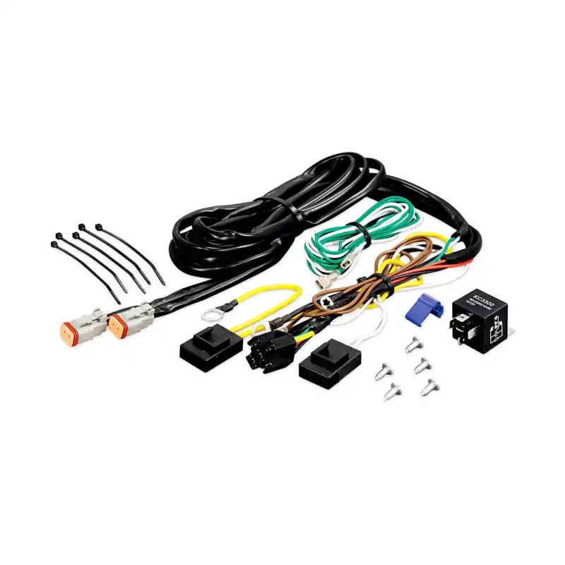 Fan Favorite KC HiLiTES Add-On Wiring Harness for 6315 (Runs 1-2 Extra Lights/Relay Included)