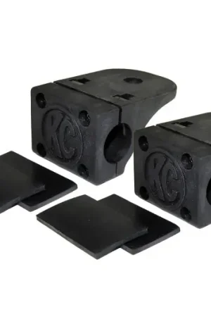 Professional Grade KC HiLiTES Universal Tube Clamp Light Mount Bracket Set / 0.75in. to 1in. Bar (Pair)