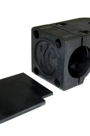 Genuine KC HiLiTES Universal Tube Clamp Light Mount Bracket / 1.25in. to 1.5in. Bar (Single)