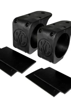 KC HiLiTES Universal Tube Clamp Light Mount Bracket Set / 2.75in. to 3in. Bar (Pair) Money Back Guarantee