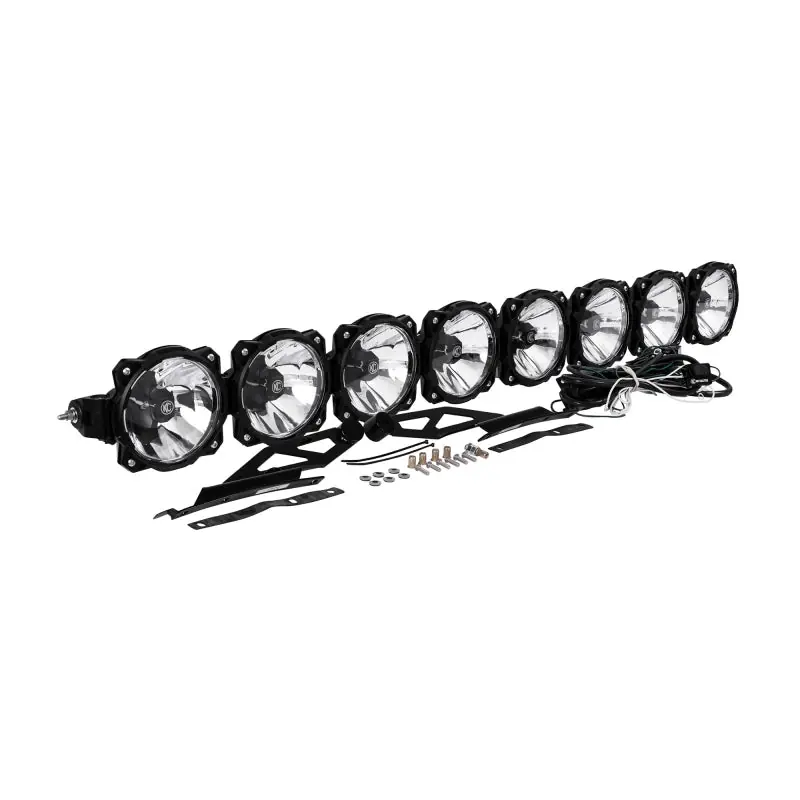 KC HiLiTES 05-17 Toyota Tacoma 50in. Pro6 Gravity LED 8-Light 160w Combo Beam Overhead Light Bar Sys Best Choice