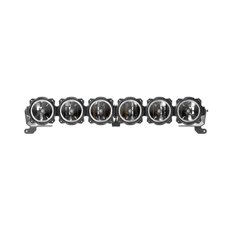 Deal KC HiLiTES 21+ Ford Bronco 39in. Gravity LED Pro6 Light Bar Kit Front Bumper
