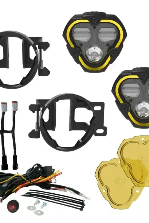 Price Cut KC HiLiTES FLEX ERA 3 Dual Mode SAE Fog Lights - 2-Light Master Kit for Toyota Tacoma/4Runner/Tundra