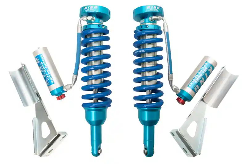 King Shocks 2005+ Toyota Tacoma (6 Lug) Front 2.5 Dia Remote Res Coilover w/Adjuster (Pair) Next Day Delivery