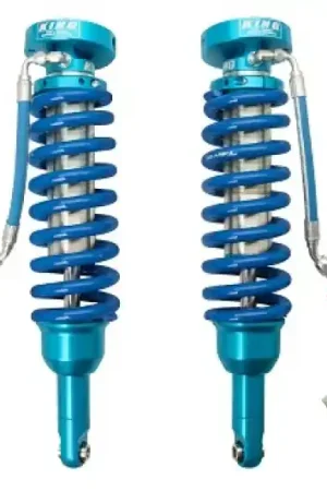 Trusted Brand King Shocks 03-09 Lexus GX470 Front 2.5 Dia Remote Res 700lb Spring Rate Coilover w/Adj (Pair)