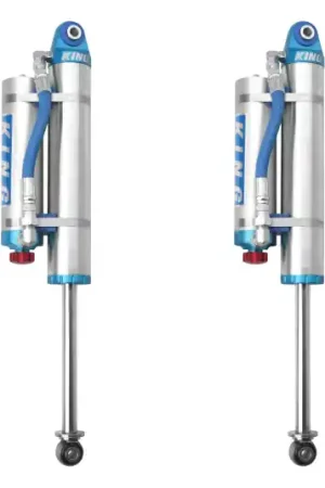 King Shocks 07-18 Chevrolet Silverado 1500 Rear 2.5 Dia Piggy Hose Res Shock w/Adjuster (Pair) Super Sale