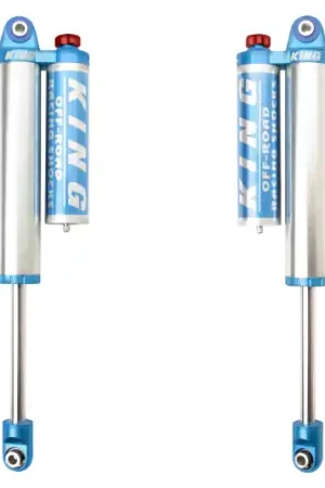 Limited Time King Shocks 00-10 Chevrolet Silverado 2500/3500/HD Rear 2.5 Dia Piggyback Res Shock w/Adj (Pair)