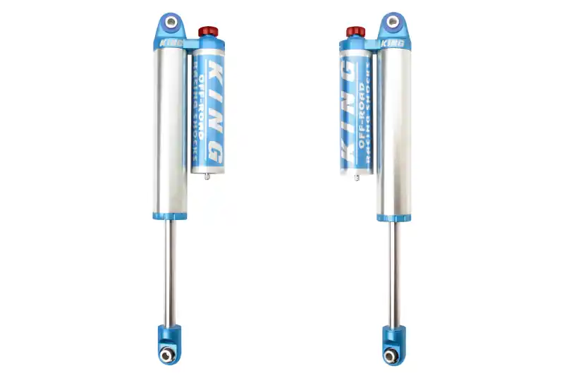 Limited Time King Shocks 00-10 Chevrolet Silverado 2500/3500/HD Rear 2.5 Dia Piggyback Res Shock w/Adj (Pair)