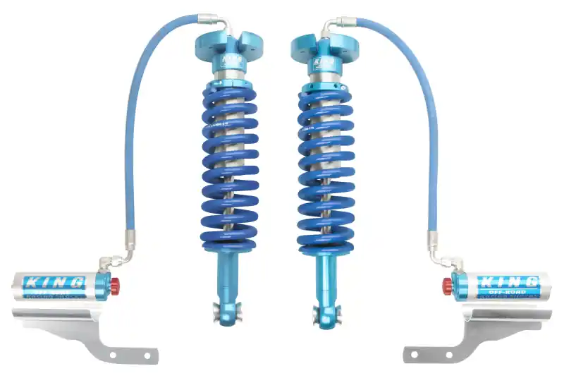 Premium King Shocks 09-13 Ford F150 2WD/4WD Front 2.5 Dia Remote Reservoir Coilover w/Adjuster (Pair)