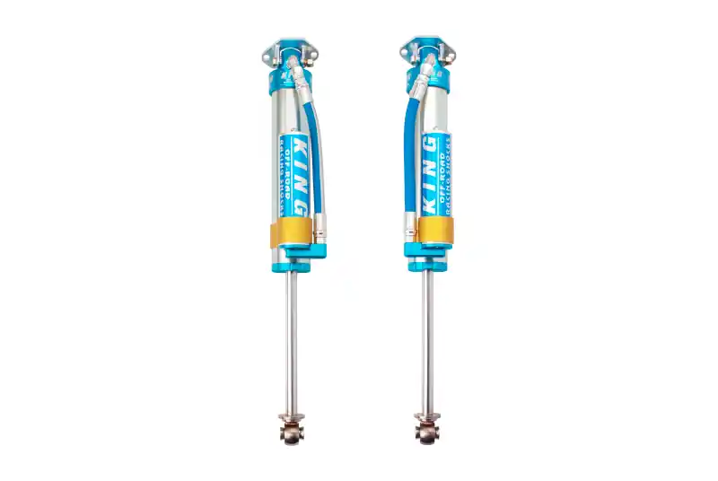 King Shocks 07-18 Jeep Wrangler JK Rear 2.5 Dia Piggy Hose Res Shocks 3-5in Lift (Pair) Genuine