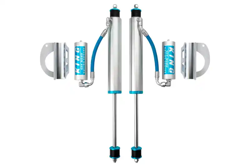 Brand New King Shocks 89-97 Toyota Land Cruiser 80 Front 2.5 Dia Remote Res Shock for 0-2in Lift (Pair)