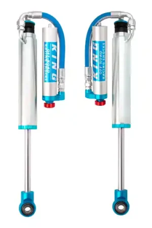 King Shocks 03-09 Toyota Land Cruiser 120 Rear 2.5 Dia Remote Res Shock w/Adjuster (Pair) Authentic