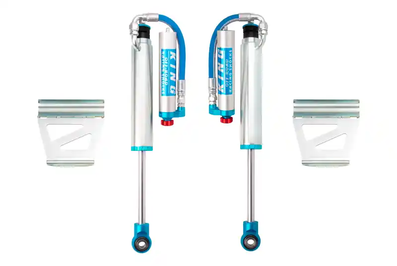 King Shocks 03-09 Toyota Land Cruiser 120 Rear 2.5 Dia Remote Res Shock w/Adjuster (Pair) Authentic