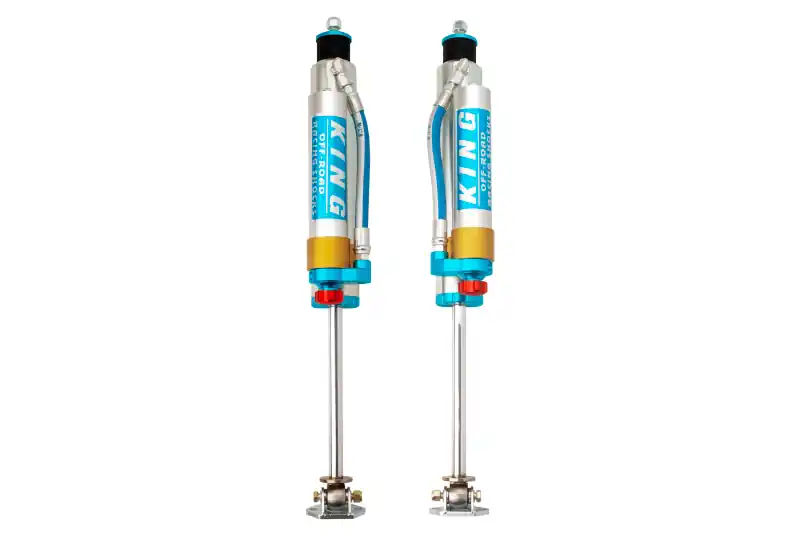 Special Discount King Shocks 97-06 Jeep Wrangler TJ Front 2.5 Dia Piggy Hose Res Shock 6in Lift w/Adjuster (Pair)
