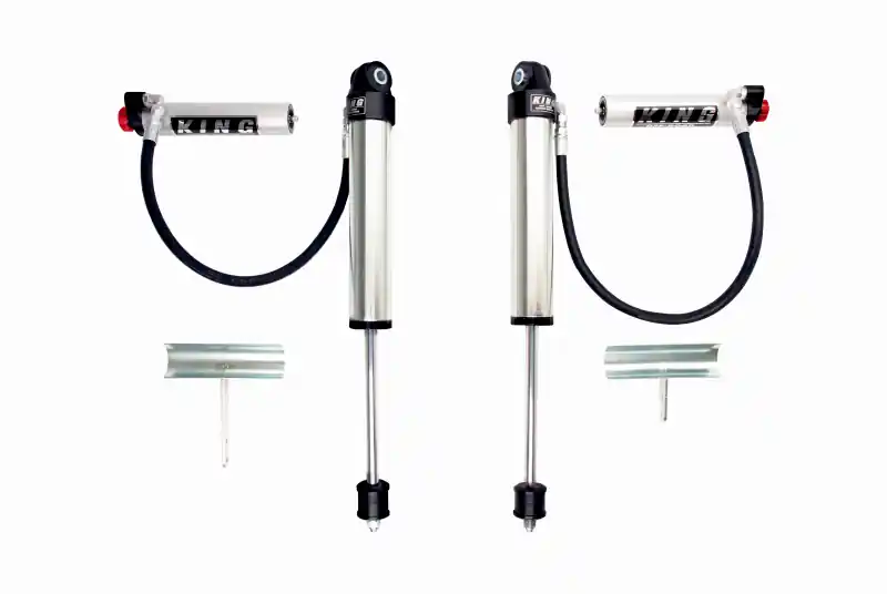 Best Price King Shocks 90-12 Mercedes-Benz G-Class Front 2.5 Dia Remote Res Shock w/Adjuster (Pair)
