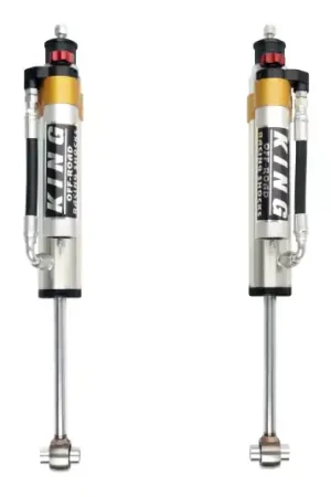 Buy Online King Shocks 90-12 Mercedes-Benz G-Class Rear 2.5 Dia Piggy Hose Reservoir w/Adjuster (Pair)