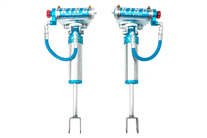 King Shocks 2011+ Chevrolet Silverado 2500/3500/HD Front 2.5 Dia Remote Res Shock w/Adjuster (Pair) Direct From Manufacturer