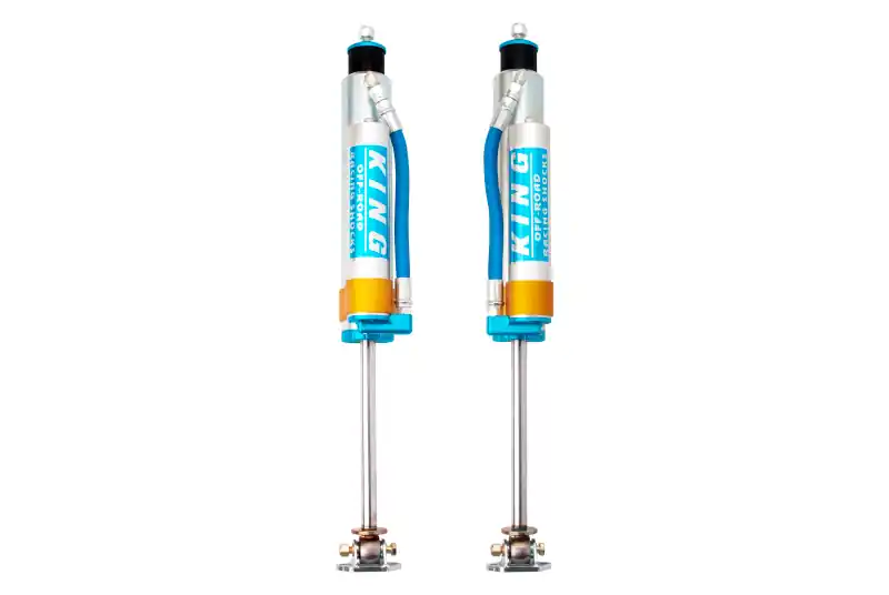 Premium King Shocks 84-00 Jeep Cherokee xJ Front 2.5 Dia Piggy Hose Res Shock for 5-6in Lift (Pair)