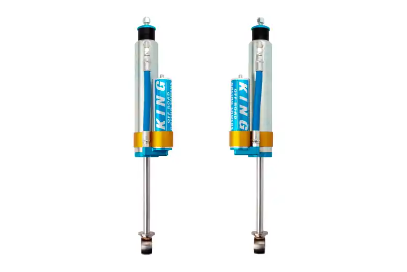 King Shocks 96-02 Toyota 4Runner Rear 2.5 Dia Piggy Hose Reservoir (Pair) Certified