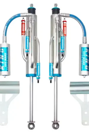 King Shocks 07-18 Jeep Wrangler JK Front 2.5 Dia Hose Remote Bypass Shock 0-2in Lift (Pair) Popular
