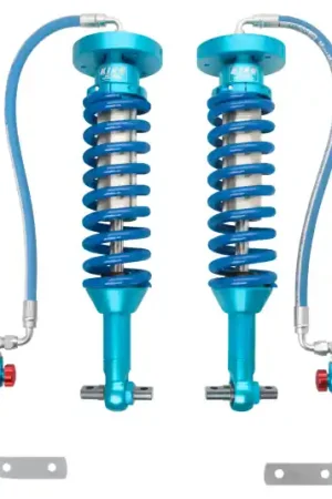 Best Choice King Shocks 2015+ Ford F150 2WD Front 2.5 Dia Remote Reservoir Coilover w/Adjuster (Pair)
