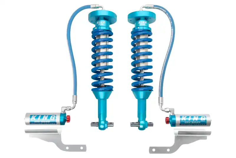 Best Choice King Shocks 2015+ Ford F150 2WD Front 2.5 Dia Remote Reservoir Coilover w/Adjuster (Pair)