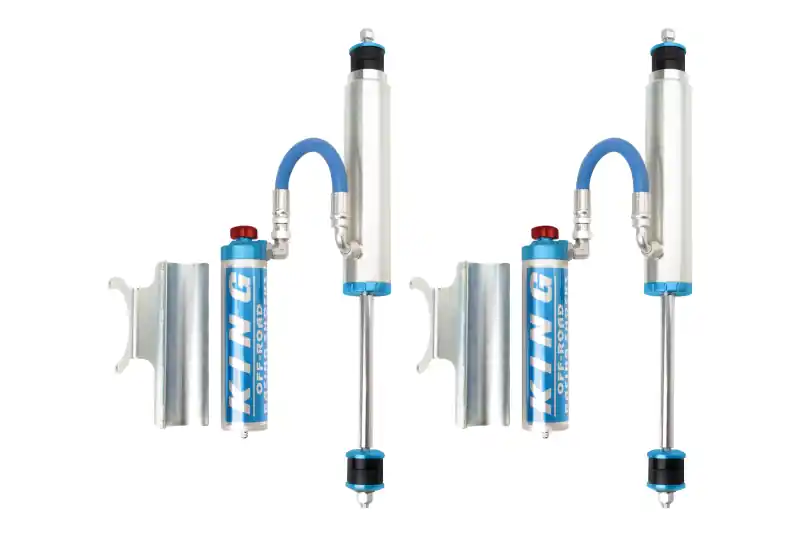Premium King Shocks Toyota Land Cruiser 76/78/79 Front 2.5 Dia Remote Reservoir Shock w/Adjuster (Pair)