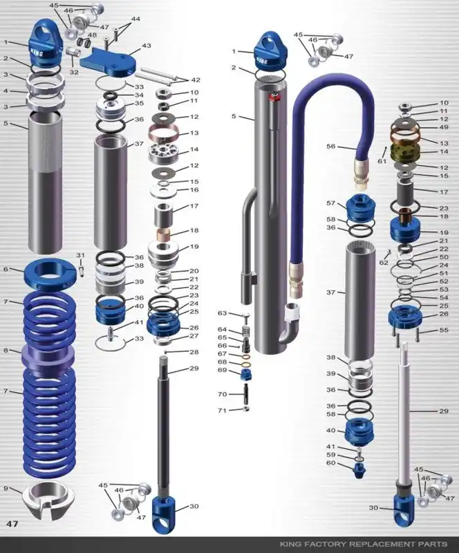 Warranty Included King Shocks 2015+ Ford Transit 2WD/4WD 2.5 Coilover Shock Kit - Rear