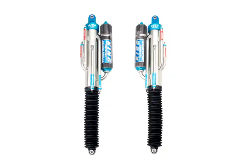 Express Delivery King Shocks 2017+ Ford F150 Raptor 4WD Rear 3.0 Dia Bypass Piggyback Shock w/Perf Fin Res (Pair)
